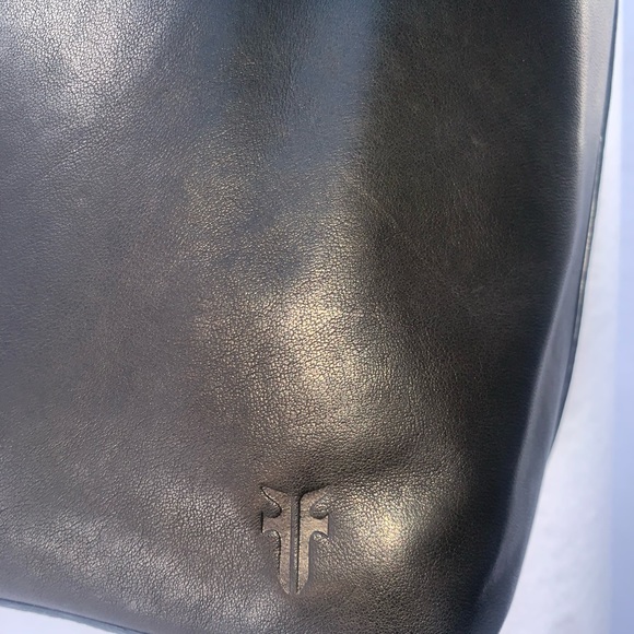 Frye Madison Leather Black Tote - Picture 5 of 9